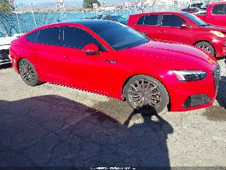 2022 Audi A5 Sportback, VIN WAUCBCF57NA003553. Фото 1 з 6 з аукціону IAAI. Каталог авто зі США OpenDataCar.