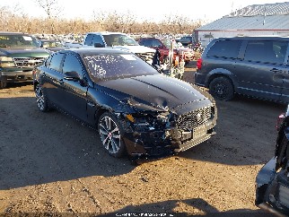 2018 Jaguar XE, VIN SAJAK4GX6JCP36483. Фото 1 з 6 з аукціону IAAI. Каталог авто зі США OpenDataCar.