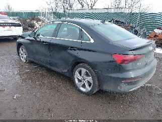 2023 Audi A3, VIN WAUGUDGY5PA053946. Фото 3 из 6 с аукциона IAAI. Каталог авто из США OpenDataCar.