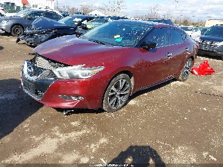 2017 Nissan Maxima, VIN 1N4AA6APXHC455132. Photo 2 of 6 from IAAI auction. OpenDataCar US salvage catalog.