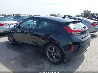 2020 Hyundai Veloster, VIN KMHTG6AF0LU028355. Фото 3 з 6 з аукціону IAAI. Каталог авто зі США OpenDataCar.