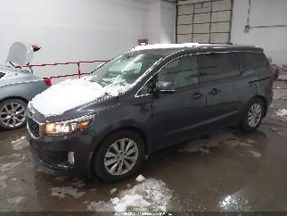 2016 Kia Sedona, VIN KNDMC5C18G6134143. Фото 2 з 6 з аукціону IAAI. Каталог авто зі США OpenDataCar.