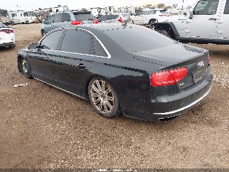 2013 Audi A8, VIN WAUR2AFD9DN019427. Фото 3 из 6 с аукциона IAAI. Каталог авто из США OpenDataCar.