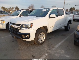 2021 Chevrolet Colorado, VIN 1GCGSCEN1M1175114. Фото 2 з 6 з аукціону IAAI. Каталог авто зі США OpenDataCar.
