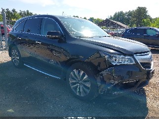 2014 Acura MDX, VIN 5FRYD4H40EB036607. Фото 1 з 6 з аукціону IAAI. Каталог авто зі США OpenDataCar.