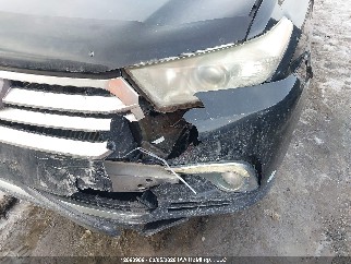 2013 Toyota Highlander, VIN 5TDBK3EH9DS178124. Photo 6 of 6 from IAAI auction. OpenDataCar US salvage catalog.