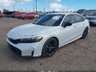 2026 Honda Civic, VIN 2HGFE2F55TH526619. Фото 2 з 6 з аукціону IAAI. Каталог авто зі США OpenDataCar.