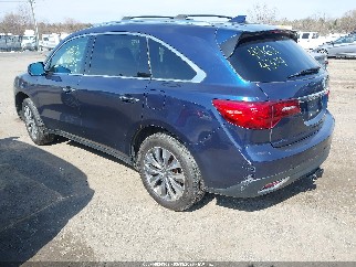 2016 Acura MDX, VIN 5FRYD4H41GB007491. Фото 3 з 6 з аукціону IAAI. Каталог авто зі США OpenDataCar.
