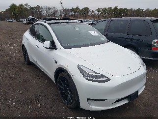 2023 Tesla Model Y, VIN 7SAYGAEE1PF608634. Фото 1 з 6 з аукціону IAAI. Каталог авто зі США OpenDataCar.