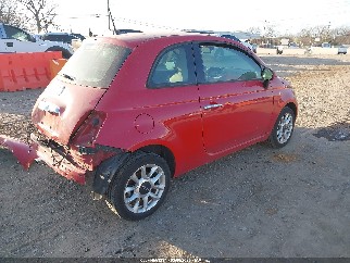 2016 Fiat 500, VIN 3C3CFFKR9GT168831. Фото 4 з 6 з аукціону IAAI. Каталог авто зі США OpenDataCar.