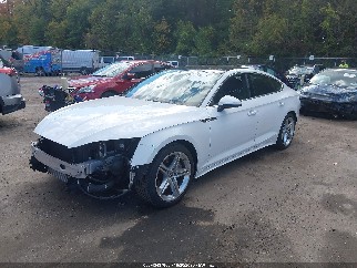 2021 Audi A5 Sportback, VIN WAUDACF57MA016809. Фото 2 з 6 з аукціону IAAI. Каталог авто зі США OpenDataCar.