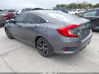 2019 Honda Civic, VIN 2HGFC2F89KH565597. Фото 3 з 6 з аукціону IAAI. Каталог авто зі США OpenDataCar.
