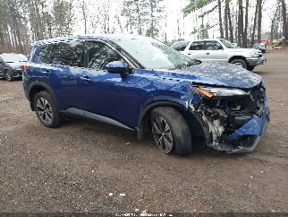 2021 Nissan Rogue, VIN JN8AT3BA6MW015077. Фото 1 з 6 з аукціону IAAI. Каталог авто зі США OpenDataCar.