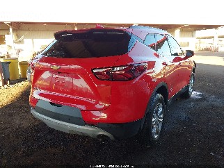 2020 Chevrolet Blazer, VIN 3GNKBCRS9LS666402. Фото 4 из 6 с аукциона IAAI. Каталог авто из США OpenDataCar.