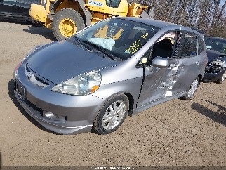 2008 Honda Fit, VIN JHMGD38608S069721. Фото 2 з 6 з аукціону IAAI. Каталог авто зі США OpenDataCar.