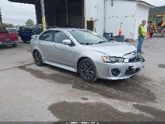 2017 Mitsubishi Lancer, VIN JA32V2FW7HU010075. Photo 1 of 6 from IAAI auction. OpenDataCar US salvage catalog.