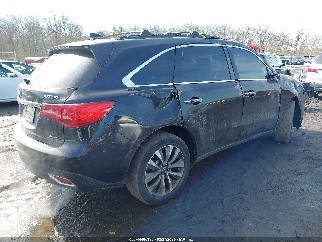 2015 Acura MDX, VIN 5FRYD4H48FB026490. Photo 4 of 6 from IAAI auction. OpenDataCar US salvage catalog.