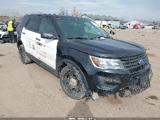 2018 Ford Police Interceptor Utility, VIN 1FM5K8AR8JGB93093. Фото 1 з 6 з аукціону IAAI. Каталог авто зі США OpenDataCar.