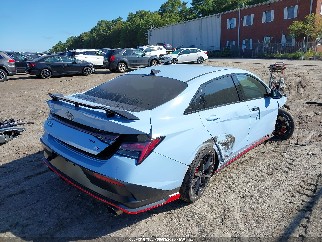 2025 Hyundai Elantra N, VIN KMHLW4DK3SU024489. Фото 4 из 6 с аукциона IAAI. Каталог авто из США OpenDataCar.