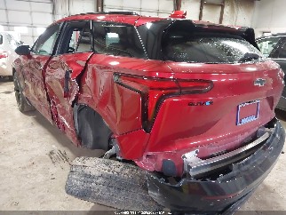 2024 Chevrolet Blazer, VIN 3GNKDCRJ4RS232544. Фото 3 з 6 з аукціону IAAI. Каталог авто зі США OpenDataCar.