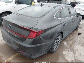 2021 Hyundai Sonata, VIN 5NPEF4JA3MH089879. Фото 4 з 6 з аукціону IAAI. Каталог авто зі США OpenDataCar.