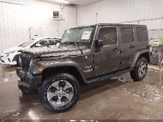2017 Jeep Wrangler Unlimited, VIN 1C4BJWEG5HL725683. Фото 2 из 6 с аукциона IAAI. Каталог авто из США OpenDataCar.