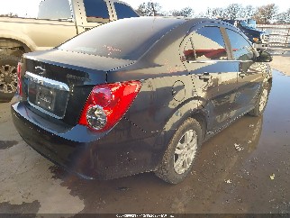 2013 Chevrolet Sonic, VIN 1G1JC5SH5D4227347. Фото 4 из 6 с аукциона IAAI. Каталог авто из США OpenDataCar.