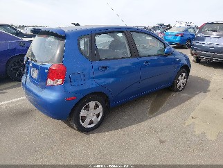 2007 Chevrolet Aveo5, VIN KL1TD66677B696216. Фото 4 з 6 з аукціону IAAI. Каталог авто зі США OpenDataCar.