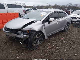 2014 Honda Civic, VIN 19XFB2F58EE035614. Фото 2 з 6 з аукціону IAAI. Каталог авто зі США OpenDataCar.
