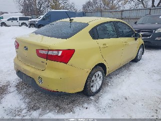 2016 Kia Rio, VIN KNADM4A37G6687648. Фото 4 из 6 с аукциона IAAI. Каталог авто из США OpenDataCar.