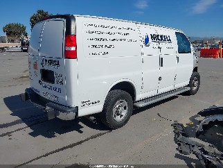 2020 Chevrolet Express Cargo, VIN 1GCWGAFG4L1268063. Фото 4 з 6 з аукціону IAAI. Каталог авто зі США OpenDataCar.