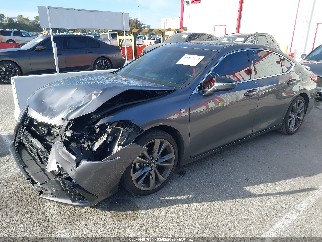 2020 Lexus ES 350, VIN 58AGZ1B15LU081207. Фото 2 з 6 з аукціону IAAI. Каталог авто зі США OpenDataCar.