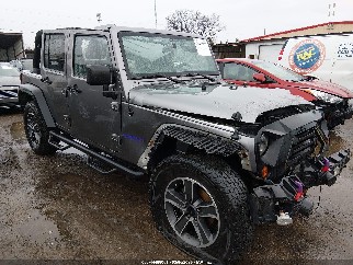 2012 Jeep Wrangler Unlimited, VIN 1C4BJWDGXCL252406. Фото 1 из 6 с аукциона IAAI. Каталог авто из США OpenDataCar.