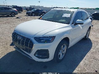 2021 Audi Q5, VIN WA1AAAFY5M2116531. Фото 2 з 6 з аукціону IAAI. Каталог авто зі США OpenDataCar.