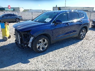 2021 Hyundai Santa Fe, VIN 5NMS14AJ7MH316862. Фото 2 з 6 з аукціону IAAI. Каталог авто зі США OpenDataCar.