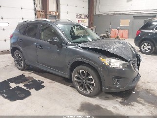 2016 Mazda CX-5, VIN JM3KE4DY5G0714323. Фото 1 из 6 с аукциона IAAI. Каталог авто из США OpenDataCar.
