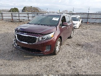 2016 Kia Sedona, VIN KNDMB5C19G6214361. Zdjęcie 2 z 6 z aukcji IAAI. Katalog aut z USA OpenDataCar.