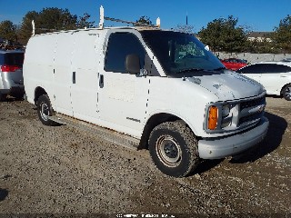 2001 Chevrolet Express 2500, VIN 1GCGG25R511245952. Фото 1 з 6 з аукціону IAAI. Каталог авто зі США OpenDataCar.
