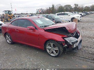 2010 Lexus IS 350c, VIN JTHFE2C24A2500980. Фото 1 з 6 з аукціону IAAI. Каталог авто зі США OpenDataCar.