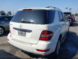 2011 Mercedes-benz ML-Class, VIN 4JGBB5GB4BA628739. Фото 4 з 6 з аукціону IAAI. Каталог авто зі США OpenDataCar.