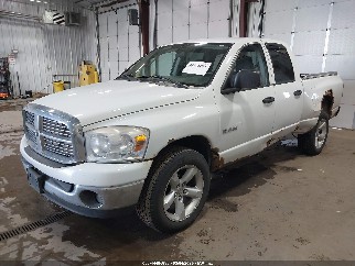 2008 Dodge Ram 1500, VIN 1D7HU18N08S593068. Фото 2 з 6 з аукціону IAAI. Каталог авто зі США OpenDataCar.