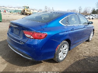 2016 Chrysler 200, VIN 1C3CCCAB1GN130019. Фото 4 из 6 с аукциона IAAI. Каталог авто из США OpenDataCar.