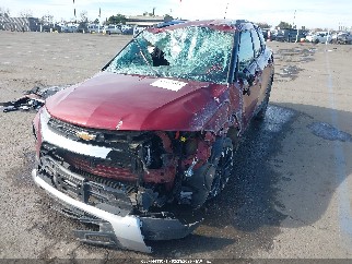 2023 Chevrolet Trailblazer, VIN KL79MPS29PB048045. Фото 2 из 6 с аукциона IAAI. Каталог авто из США OpenDataCar.