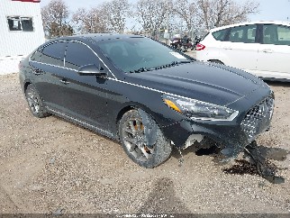 2018 Hyundai Sonata, VIN 5NPE34AB4JH712438. Фото 1 з 6 з аукціону IAAI. Каталог авто зі США OpenDataCar.