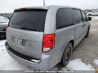 2016 Dodge Grand Caravan, VIN 2C4RDGBG2GR195338. Фото 3 з 6 з аукціону IAAI. Каталог авто зі США OpenDataCar.