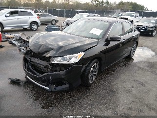 2017 Honda Accord, VIN 1HGCR2F81HA257509. Фото 2 з 6 з аукціону IAAI. Каталог авто зі США OpenDataCar.