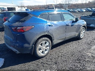 2022 Chevrolet Blazer, VIN 3GNKBJRS1NS145083. Фото 4 из 6 с аукциона IAAI. Каталог авто из США OpenDataCar.