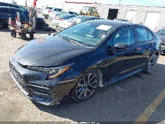 2022 Toyota Corolla, VIN 5YFT4MCE7NP101243. Фото 2 з 6 з аукціону IAAI. Каталог авто зі США OpenDataCar.