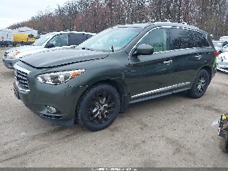 2013 Infiniti JX35, VIN 5N1AL0MM7DC307271. Фото 2 з 6 з аукціону IAAI. Каталог авто зі США OpenDataCar.