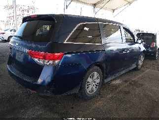 2014 Honda Odyssey, VIN 5FNRL5H23EB105366. Фото 4 з 6 з аукціону IAAI. Каталог авто зі США OpenDataCar.